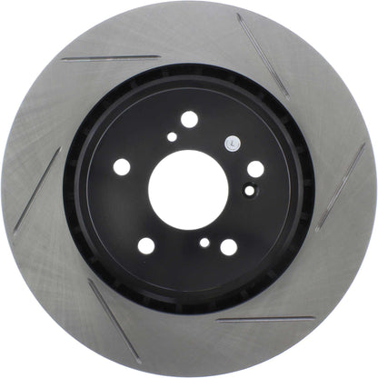 StopTech Sport Slotted Brake Rotor; Front Left