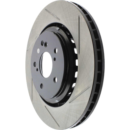 StopTech Sport Slotted Brake Rotor; Front Left