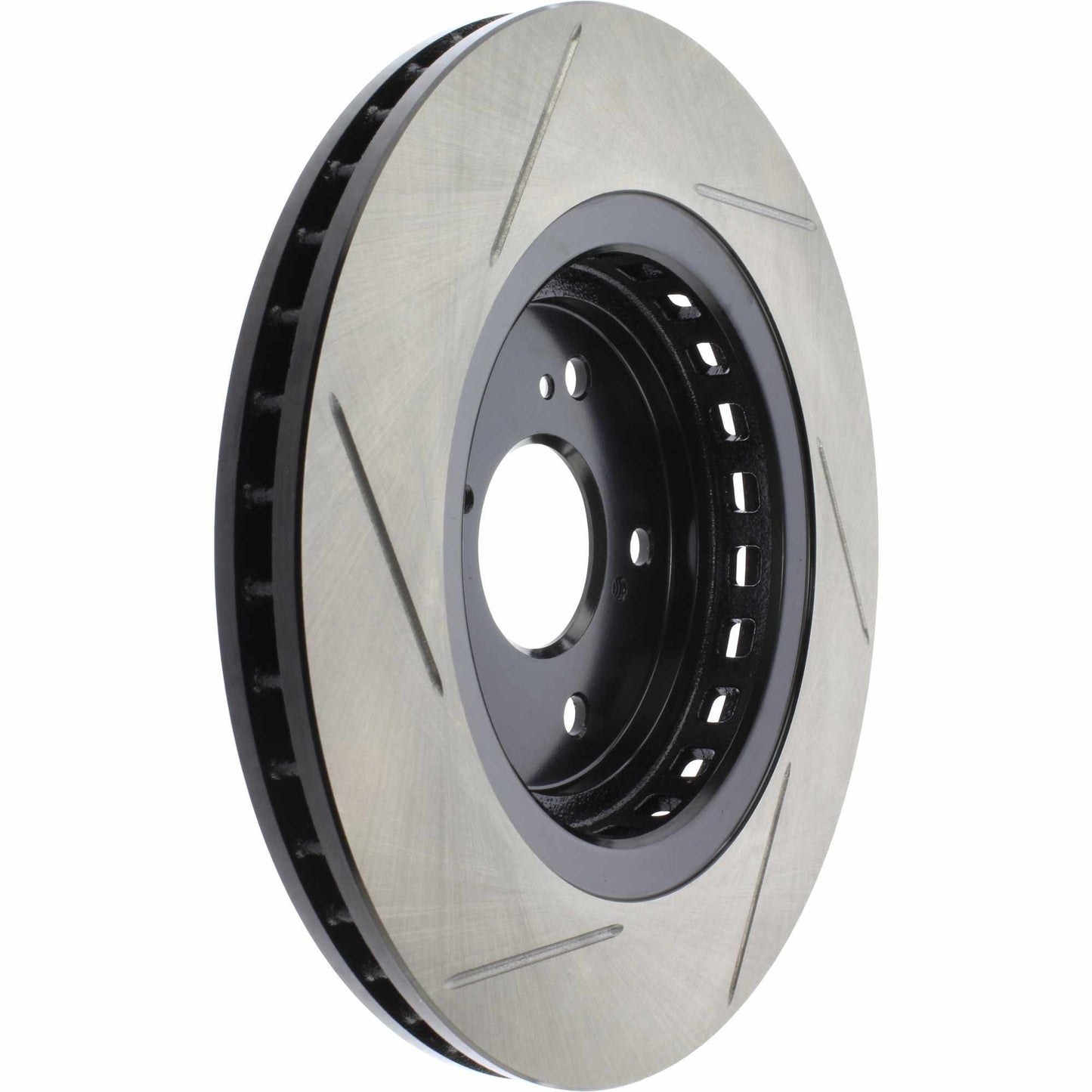 StopTech Sport Slotted Brake Rotor; Front Left