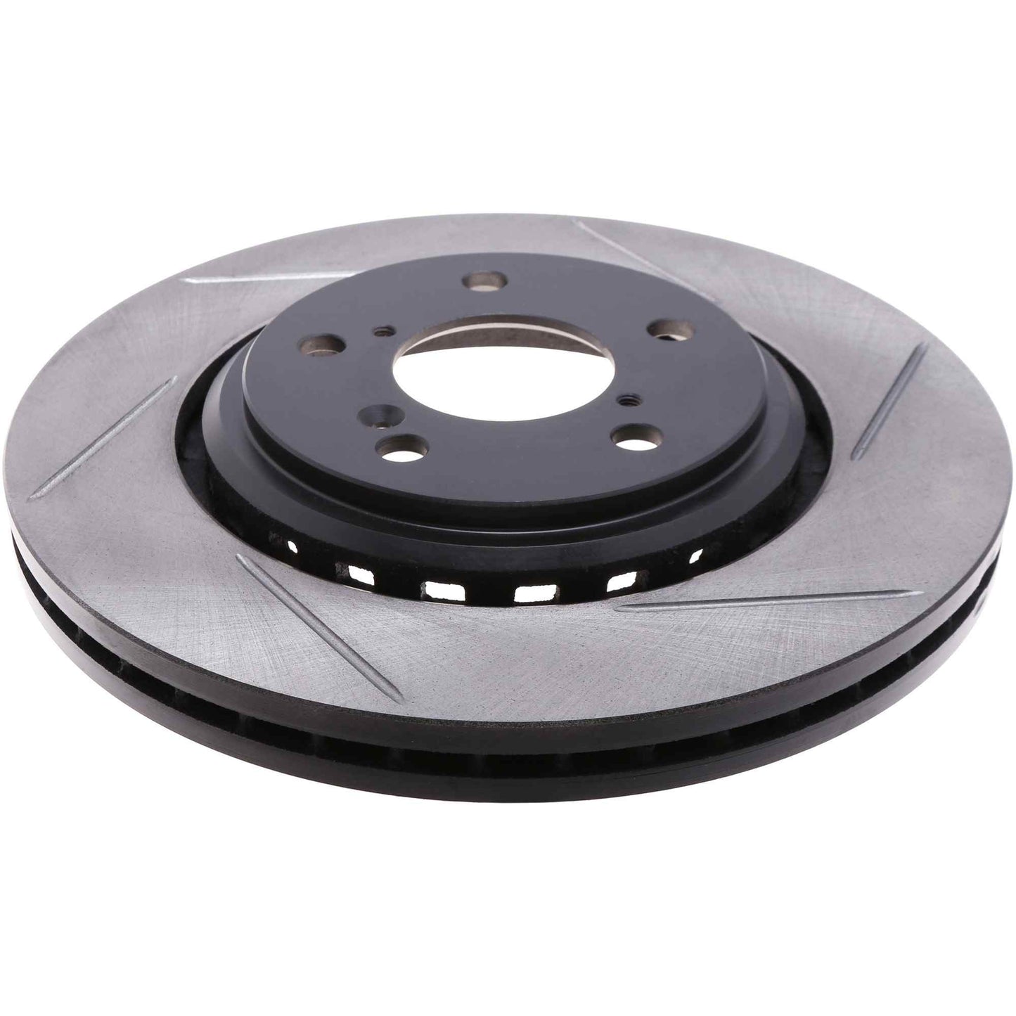 StopTech Sport Slotted Brake Rotor; Front Left