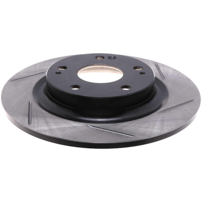 StopTech 2017 Honda Civic SiR Sport Slotted Rear Left Rotor 126.40097SL