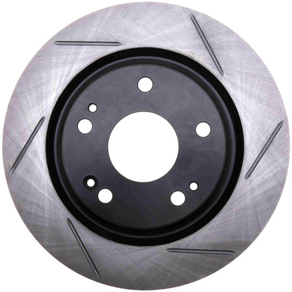 StopTech 2017 Honda Civic SiR Sport Slotted Rear Left Rotor 126.40097SL