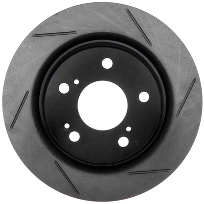 StopTech Power Slot 17-19 Honda Civic Rear Left Slotted Rotor 126.40101SL