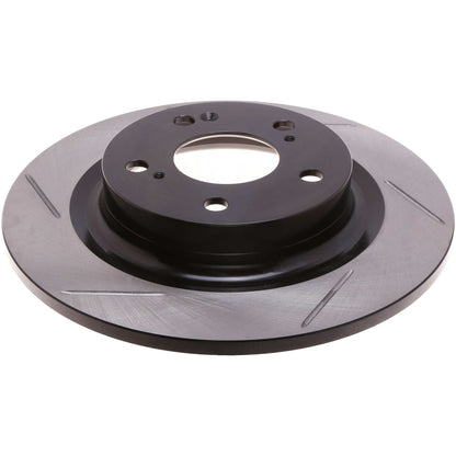StopTech Power Slot 17-19 Honda Civic Rear Right Slotted Rotor 126.40101SR