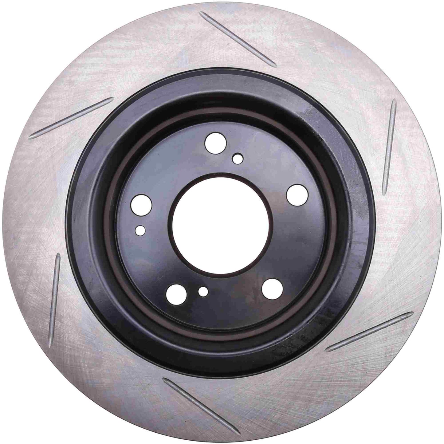 StopTech Power Slot 17-19 Honda Civic Rear Right Slotted Rotor 126.40101SR