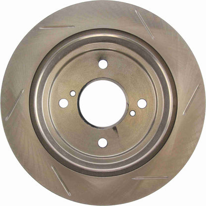 StopTech Sport Slotted Brake Rotor; Rear Left