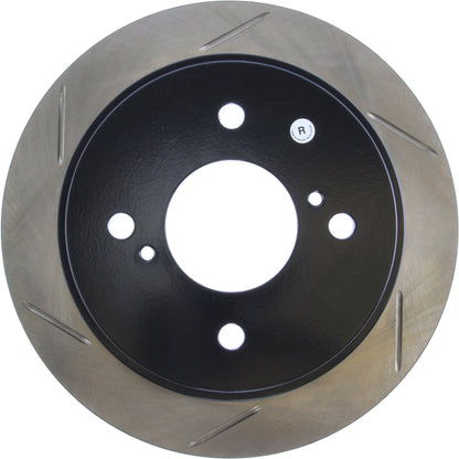 StopTech Sport Slotted Brake Rotor; Rear Left