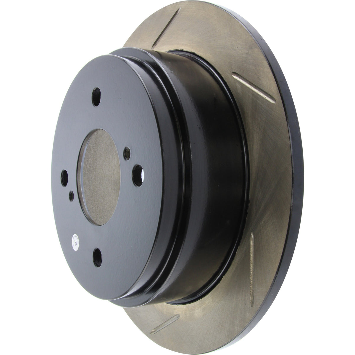 StopTech Sport Slotted Brake Rotor; Rear Left