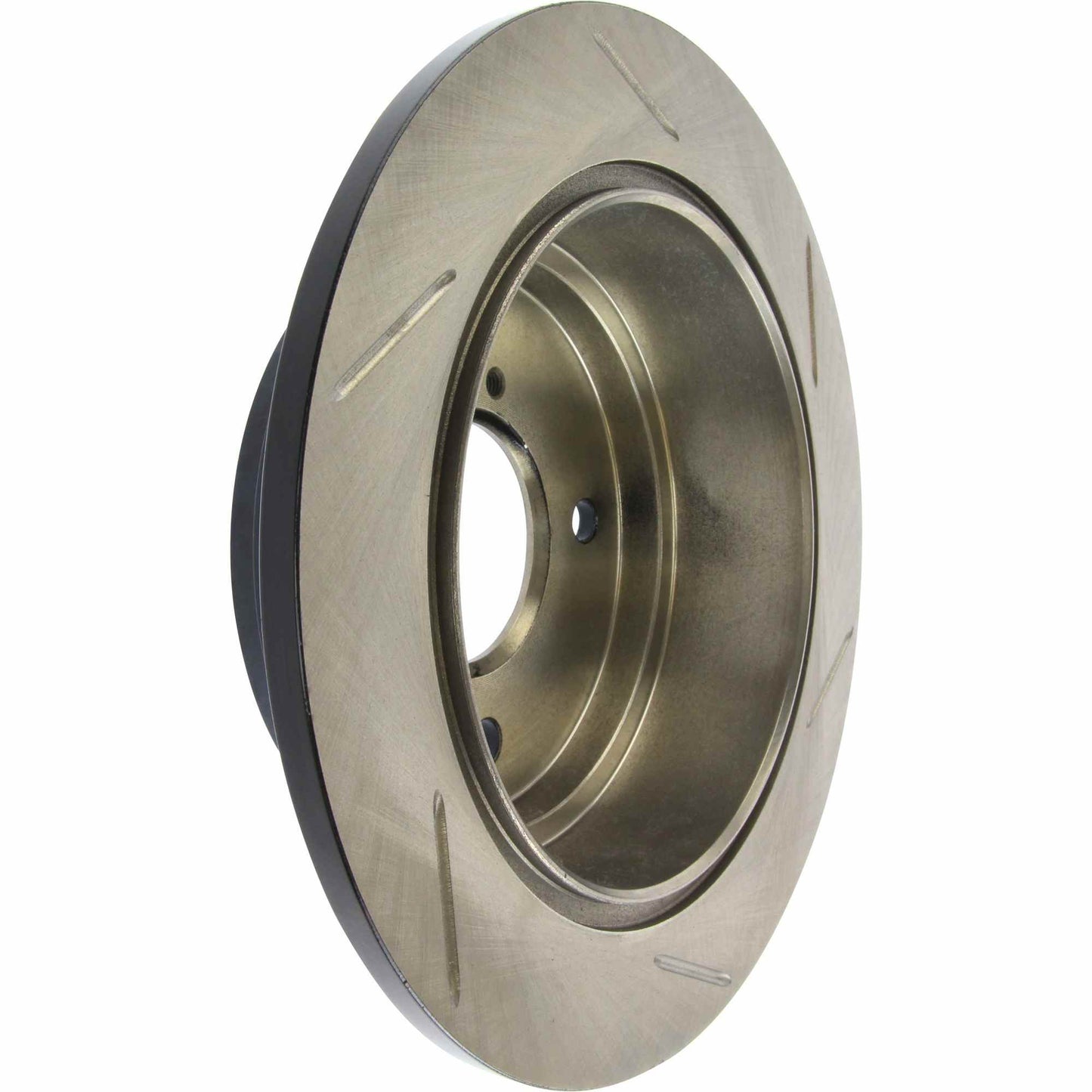 StopTech Sport Slotted Brake Rotor; Rear Left