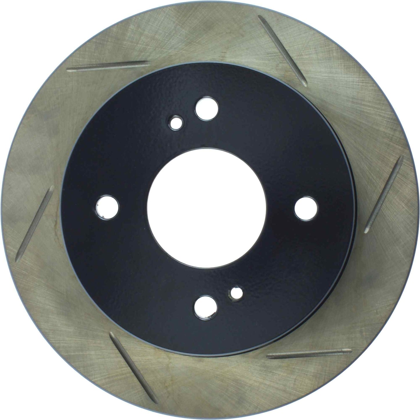 StopTech Sport Slotted Brake Rotor; Rear Left