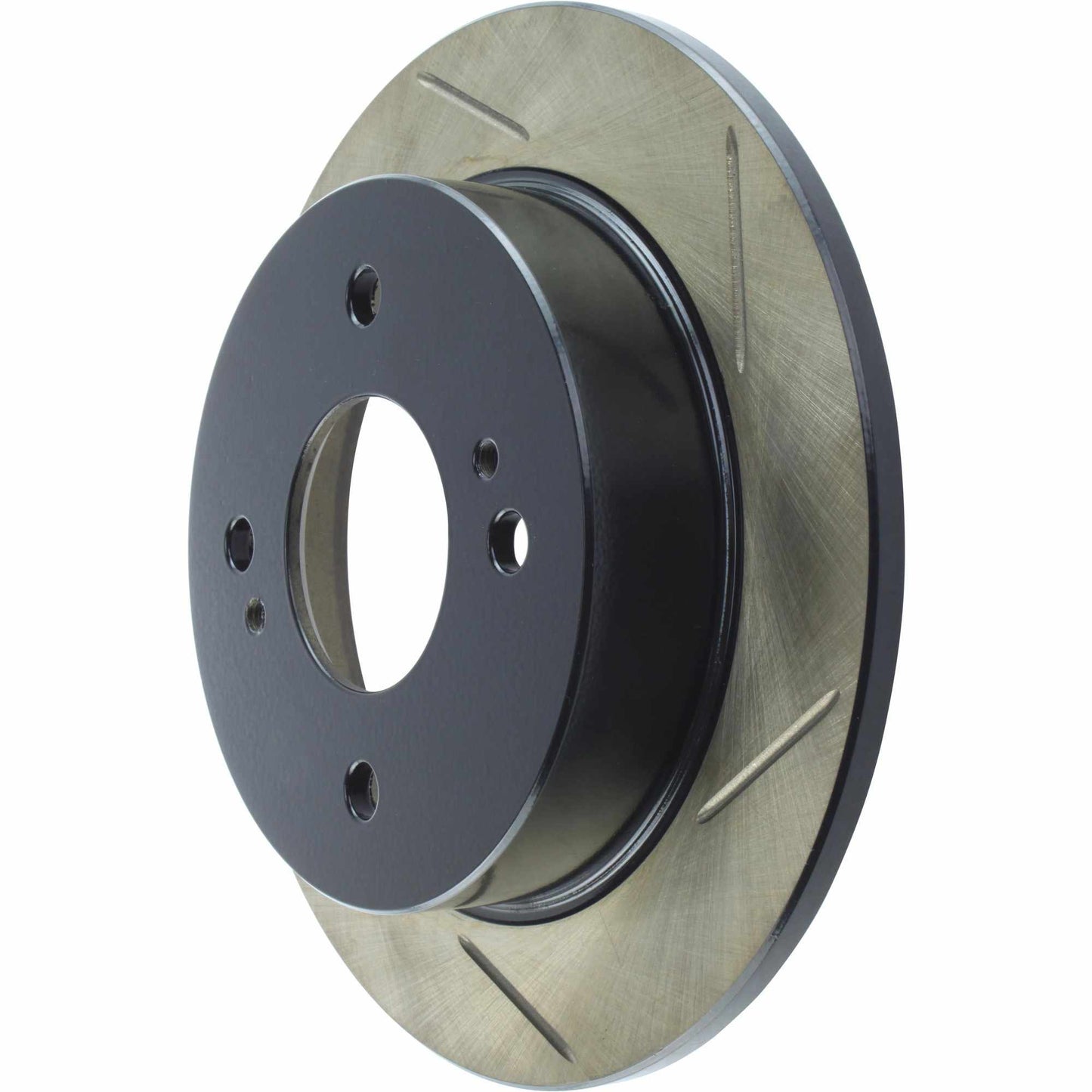 StopTech Sport Slotted Brake Rotor; Rear Left