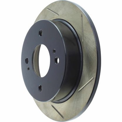 StopTech Sport Slotted Brake Rotor; Rear Left