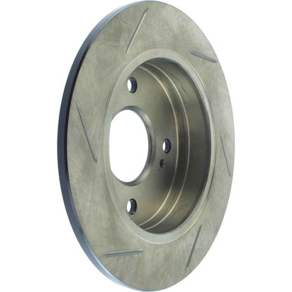 StopTech Sport Slotted Brake Rotor; Rear Left