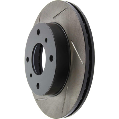 StopTech Power Slot Slotted 89-1/94 240SX w/o ABS / 2/94-6/96 240SX 4 Lug Front Right Rotor 126.42040SR