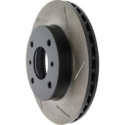StopTech Power Slot Slotted 89-1/94 240SX w/ ABS / 7/96-98 240SX 4 Lug Front Left Rotor 126.42041SL