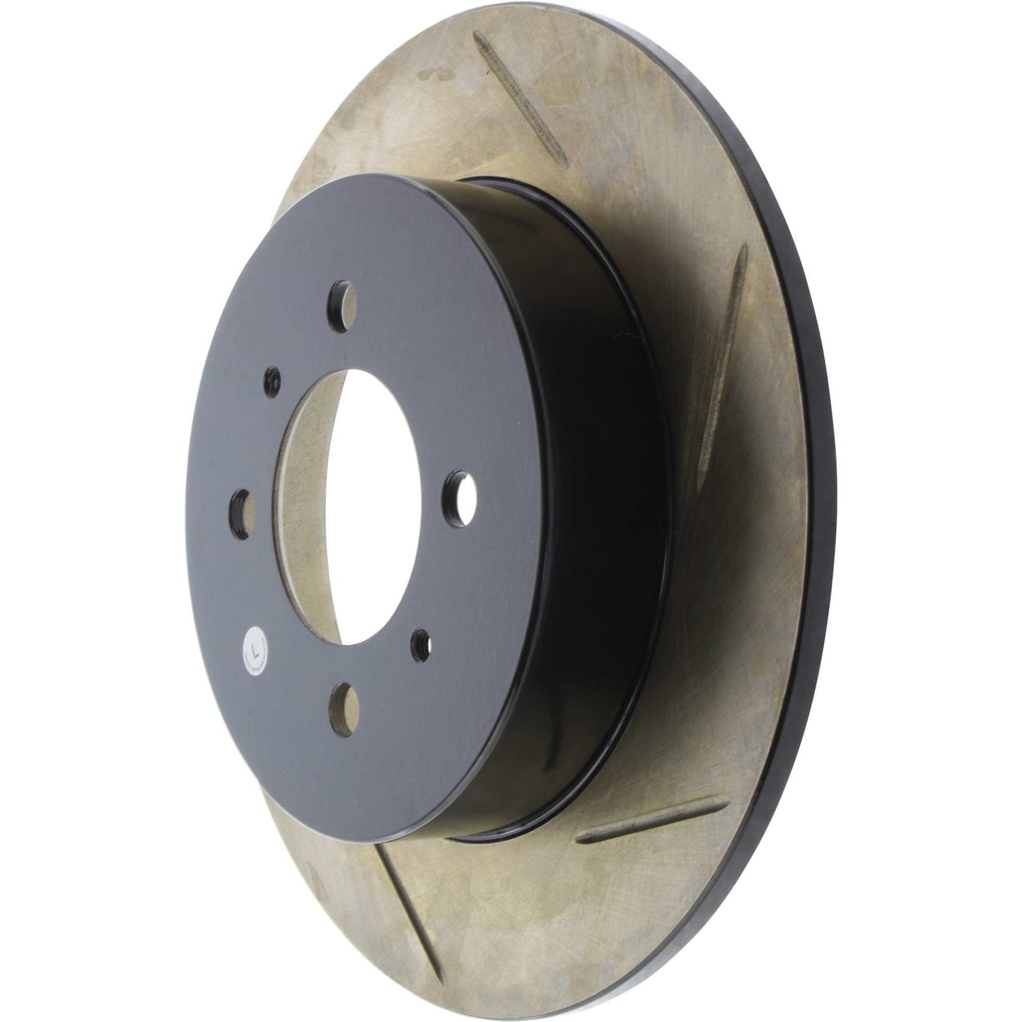 StopTech Sport Slotted Brake Rotor; Rear Left