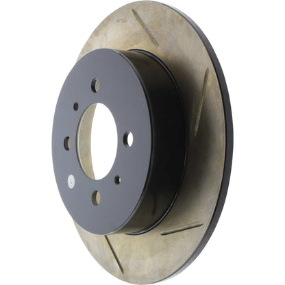 StopTech Sport Slotted Brake Rotor; Rear Left