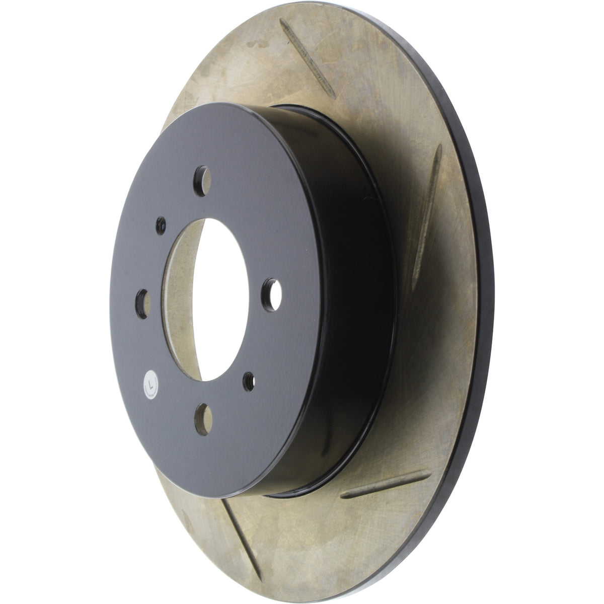 StopTech Sport Slotted Brake Rotor; Rear Left