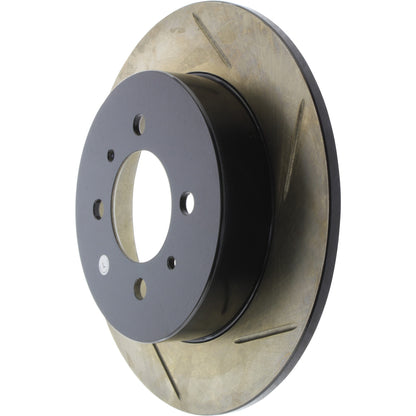 StopTech Sport Slotted Brake Rotor; Rear Left