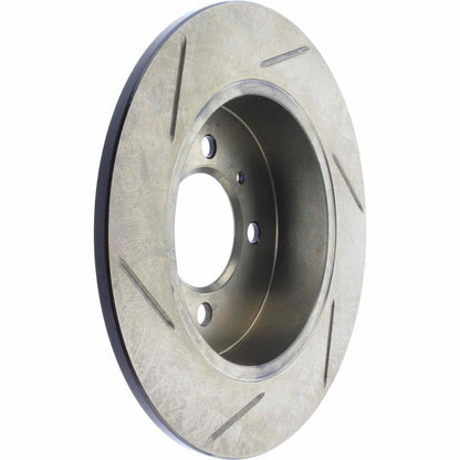 StopTech Sport Slotted Brake Rotor; Rear Left