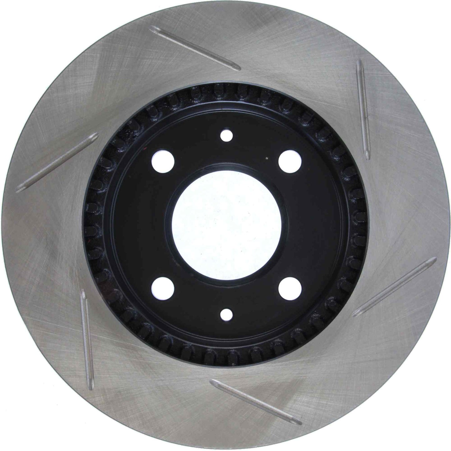 StopTech Power Slot 95-99 Nissan Sentra / 95-99 200SX Rear Drum SportStop Front Slotted Right Rotor 126.42060SR