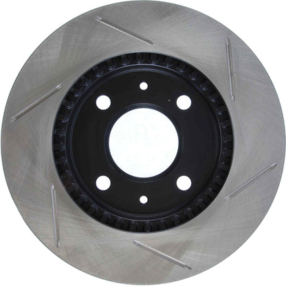 StopTech Power Slot 95-99 Nissan Sentra / 95-99 200SX Rear Drum SportStop Front Slotted Right Rotor 126.42060SR