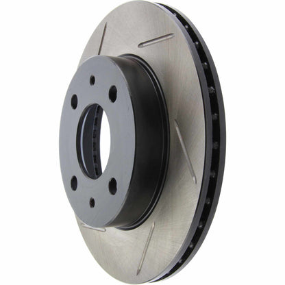 StopTech Power Slot 95-99 Nissan Sentra / 95-99 200SX Rear Drum SportStop Front Slotted Right Rotor 126.42060SR