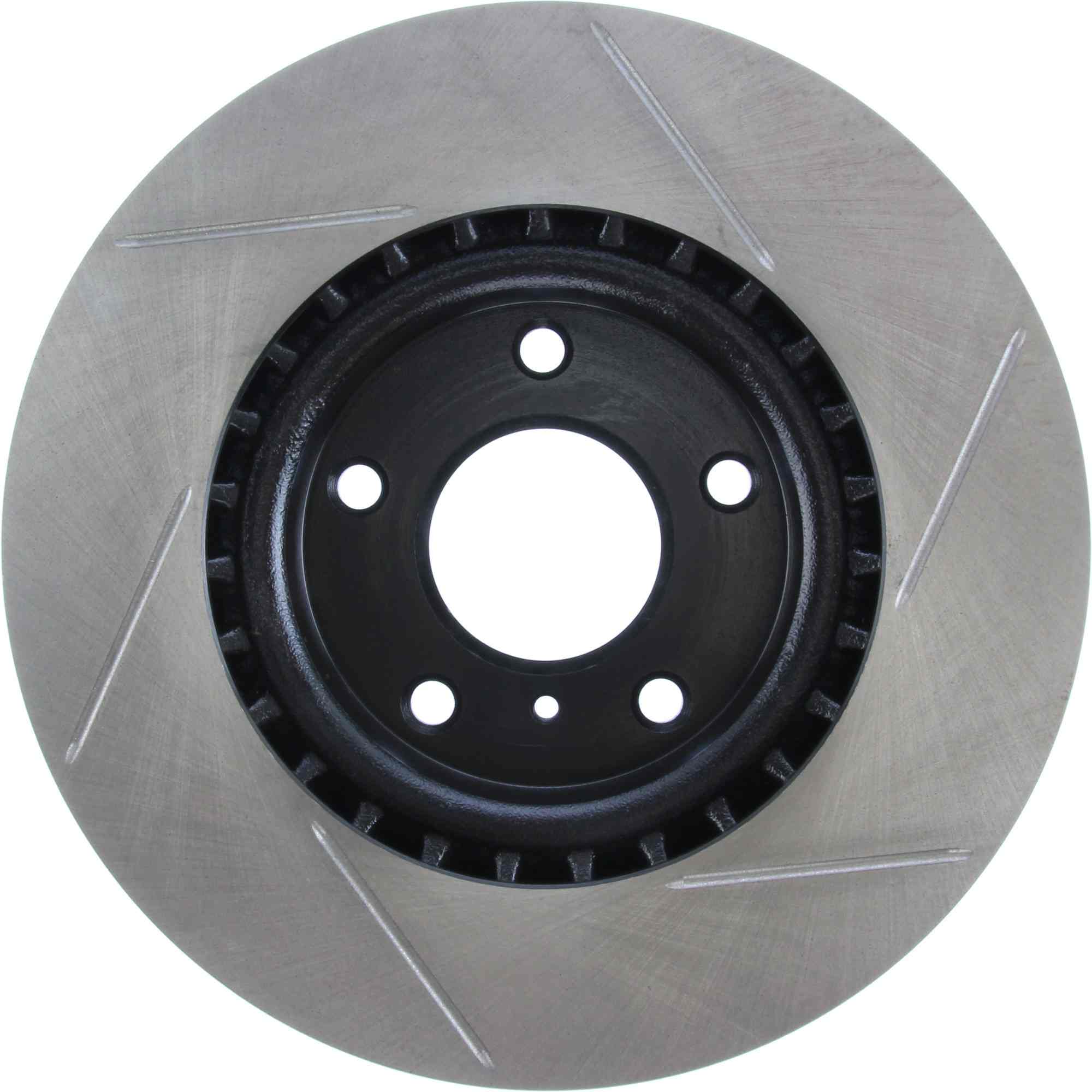 StopTech Sport Slotted Brake Rotor; Front Left