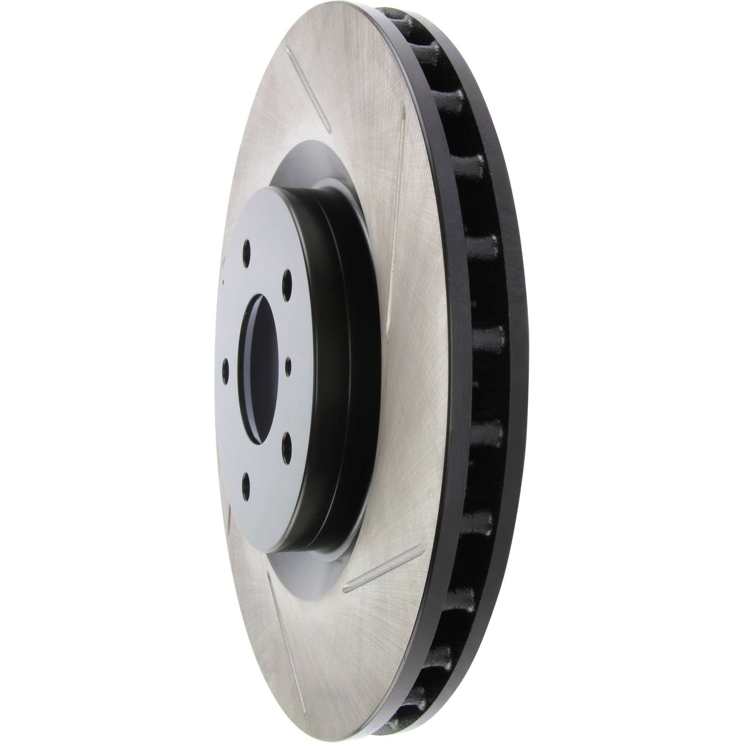 StopTech Power Slot 03-07 350z/ 03-04 G35 w/ Brembo SportStop CRYO Slotted Front Left Rotor 126.42076CSL