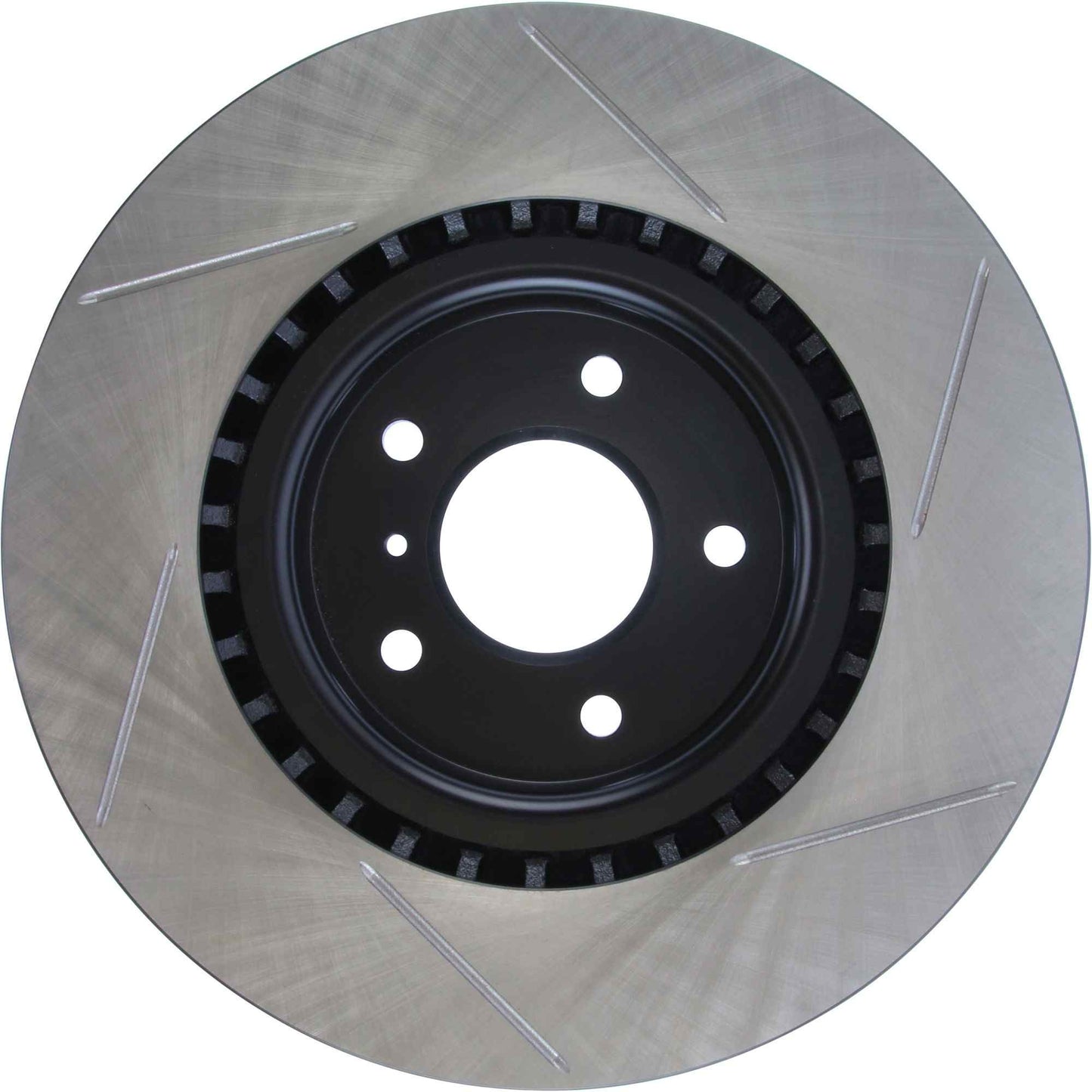 StopTech Power Slot 03-07 350z/ 03-04 G35 w/ Brembo SportStop CRYO Slotted Front Right Rotor 126.42076CSR