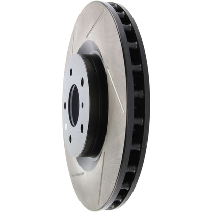StopTech Power Slot 03-07 350z/ 03-04 G35 w/ Brembo SportStop Slotted Front Right Rotor 126.42076SR
