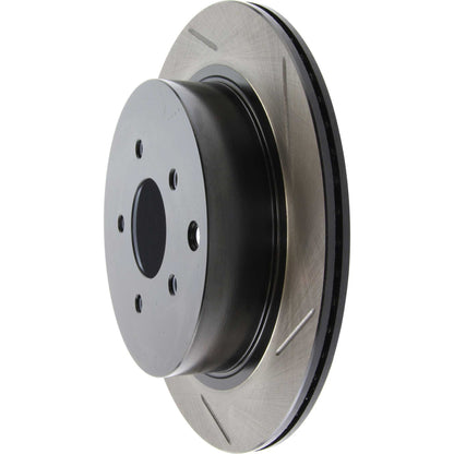 StopTech Sport Slotted Brake Rotor; Rear Left