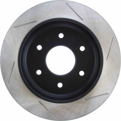 StopTech 03-09 Infiniti QX4/QX56 / 04-09 Nissan Armada Cryo Slotted Rear Left Rotor 126.42081CSL