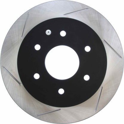 StopTech 03-09 Infiniti QX4/QX56 / 04-09 Nissan Armada Cryo Slotted Rear Left Rotor 126.42081CSL