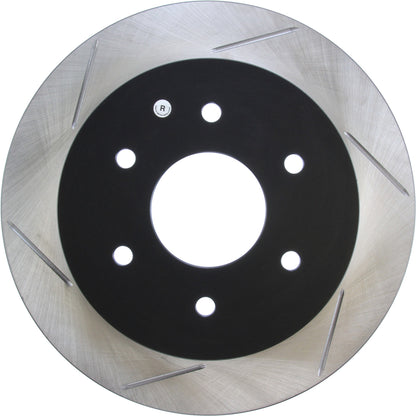 StopTech Sport Slotted Brake Rotor; Rear Left