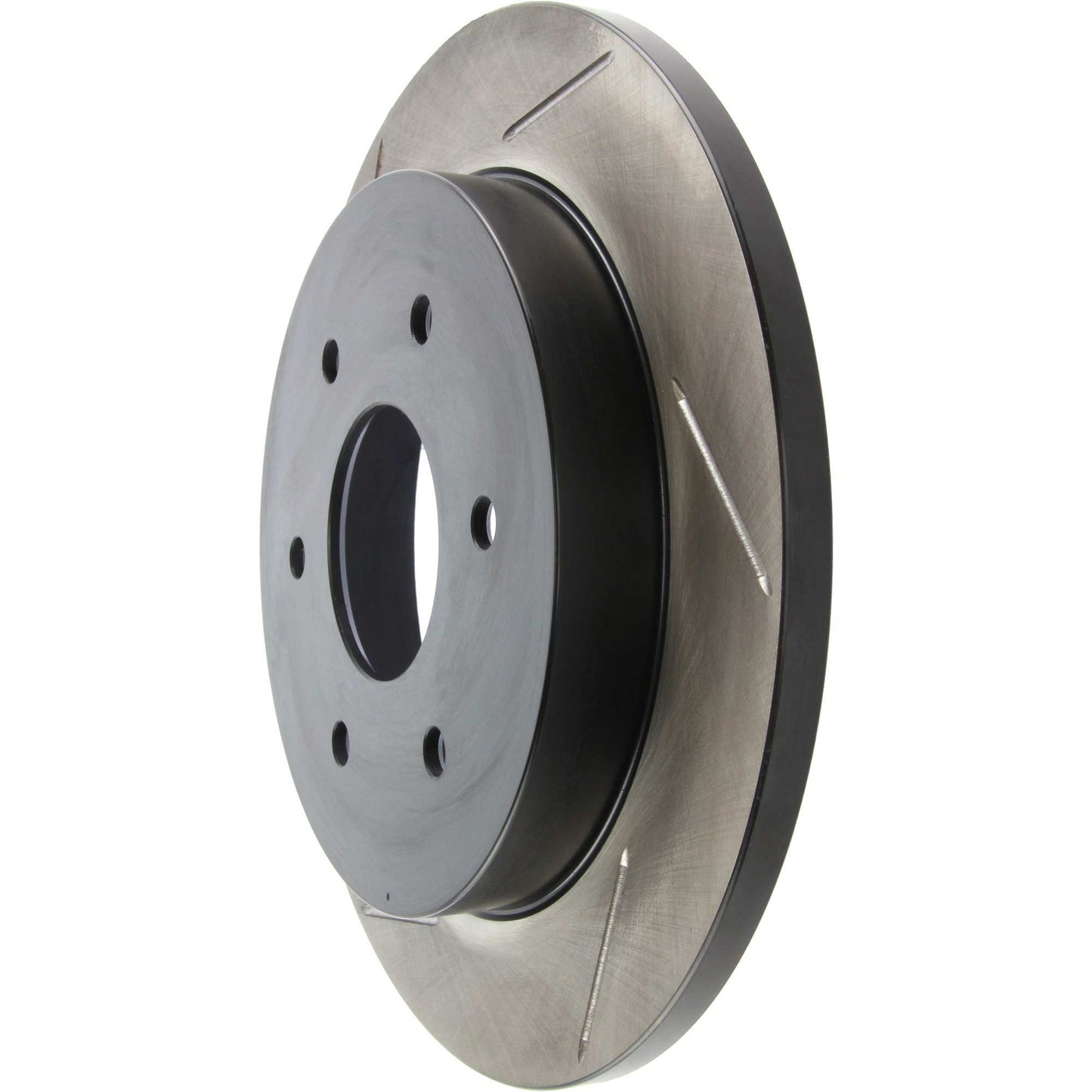 StopTech Power Slot 03-09 Infiniti QX4/QX56 / 04-09 Nissan Armada Slotted Rear Right Rotor 126.42081SR