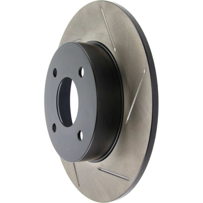 StopTech Sport Slotted Brake Rotor; Rear Left