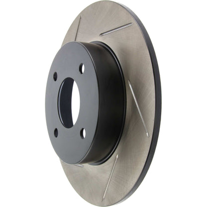 StopTech Power Slot 03-06 Sentra Spec V w/ Brembo SportStop Slotted Rear Right Rotor 126.42082SR