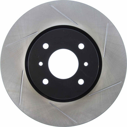 StopTech Power Slot 03-06 Sentra Spec V w/ Brembo SportStop Slotted Front Left Rotor 126.42083SL