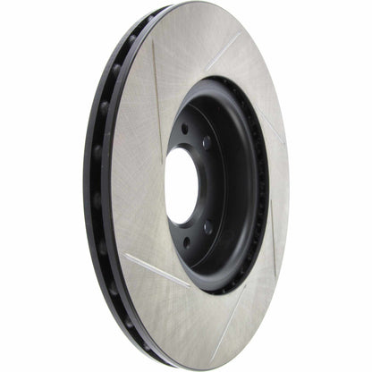 StopTech Power Slot 03-06 Sentra Spec V w/ Brembo SportStop Slotted Front Left Rotor 126.42083SL