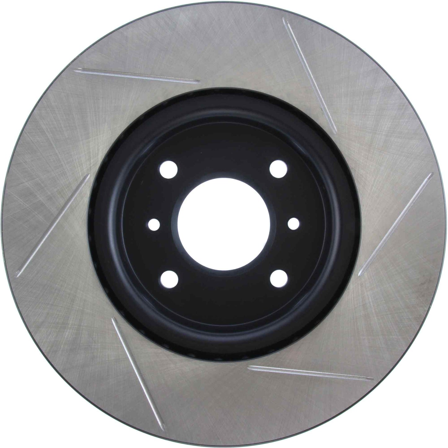 StopTech Power Slot 03-06 Sentra Spec V w/ Brembo SportStop Slotted Front Right Rotor 126.42083SR