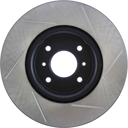 StopTech Power Slot 03-06 Sentra Spec V w/ Brembo SportStop Slotted Front Right Rotor 126.42083SR