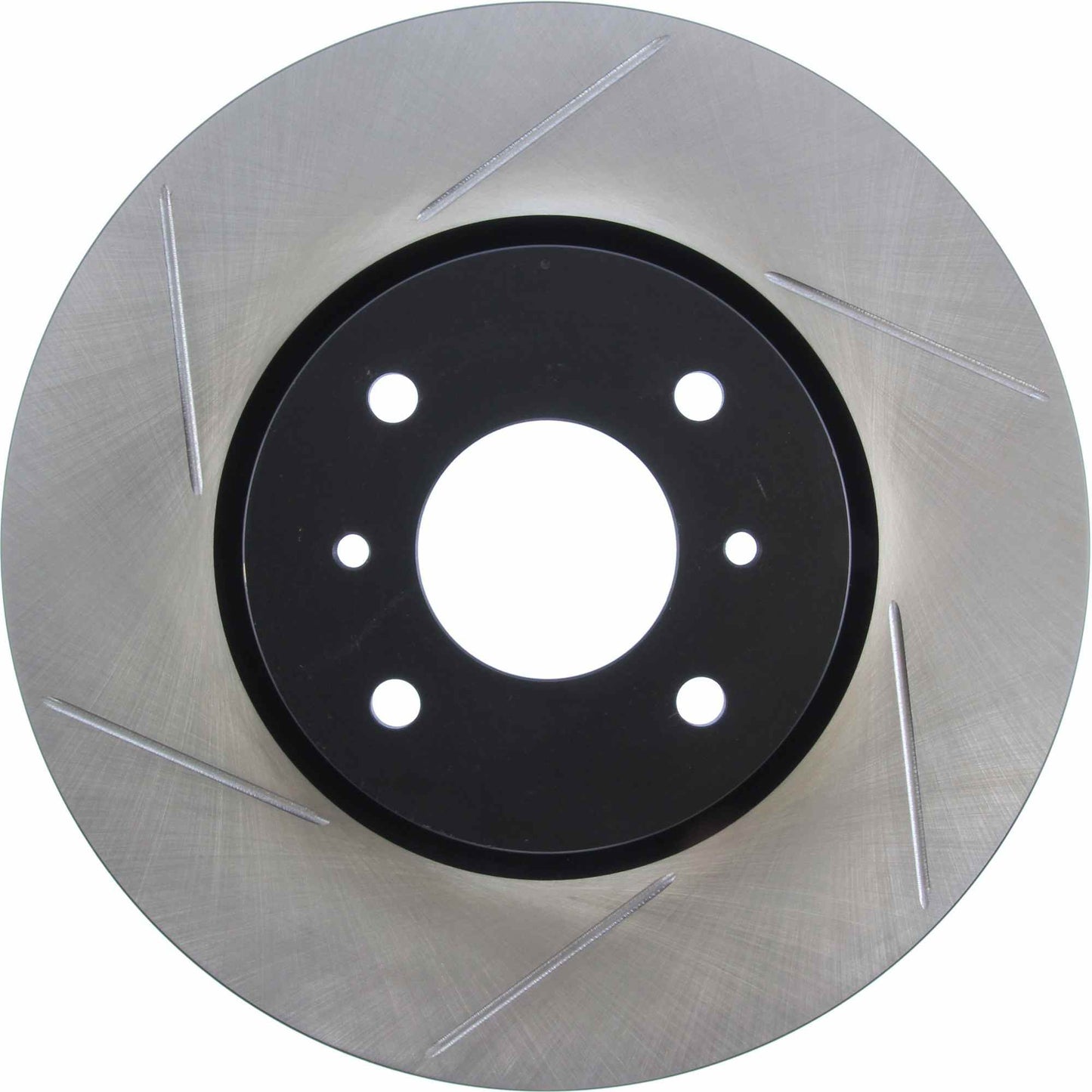 StopTech Power Slot 03-06 Sentra Spec V w/ Brembo SportStop Slotted Front Right Rotor 126.42083SR