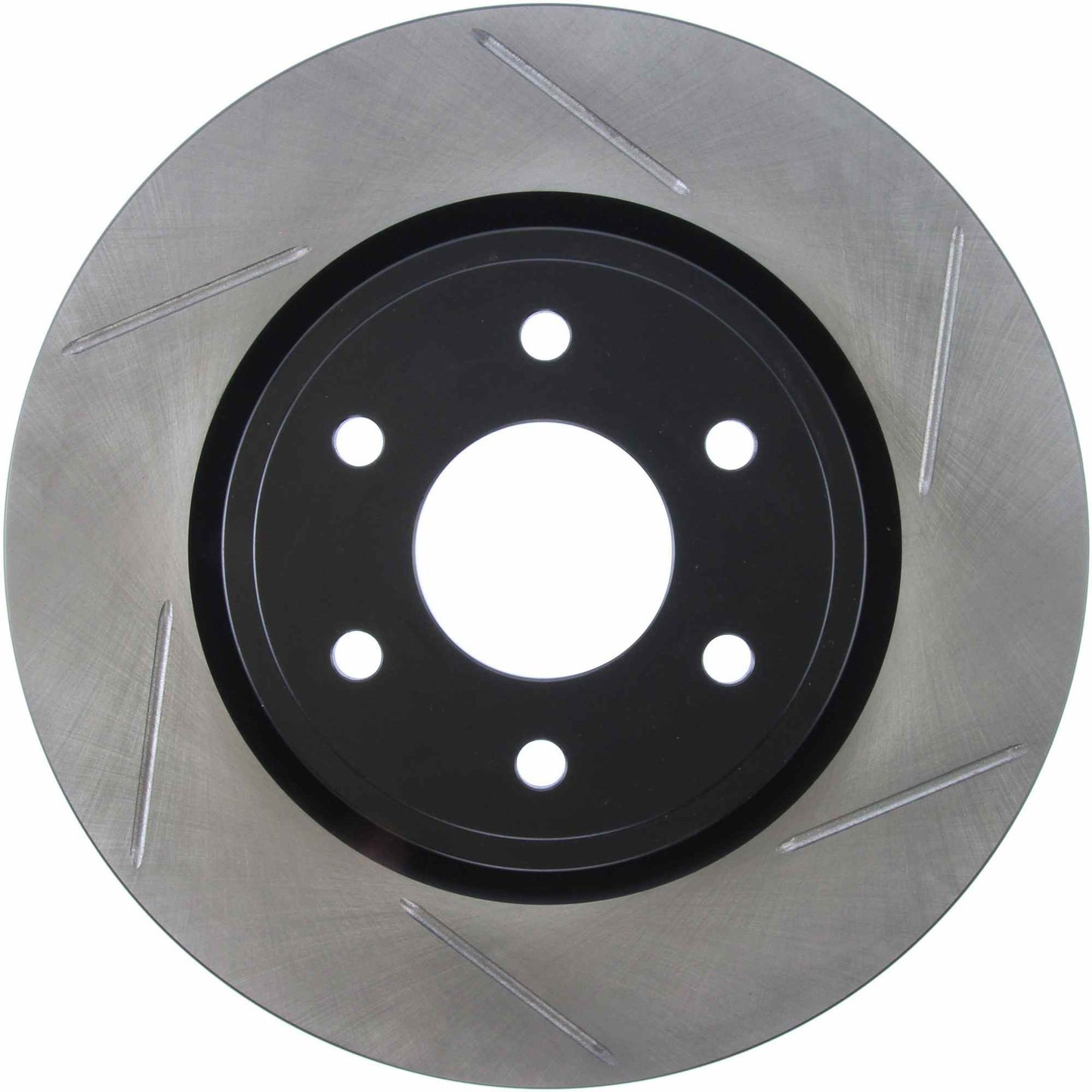 StopTech Power Slot 05-09 Nissan Frontier 2WD / 02-05 Frontier 4WD Slotted Front Left Rotor 126.42085SL