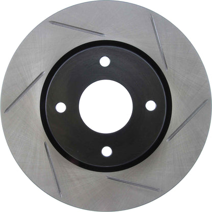StopTech Power Slot 07-09 Nissan Sentra 2.0L/Versa / 10 Cube SportStop Front Slotted Left Rotor 126.42091SL