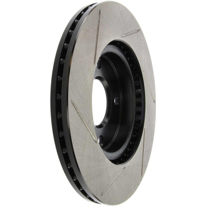 StopTech Power Slot 07-09 Nissan Sentra 2.0L/Versa / 10 Cube SportStop Front Slotted Left Rotor 126.42091SL
