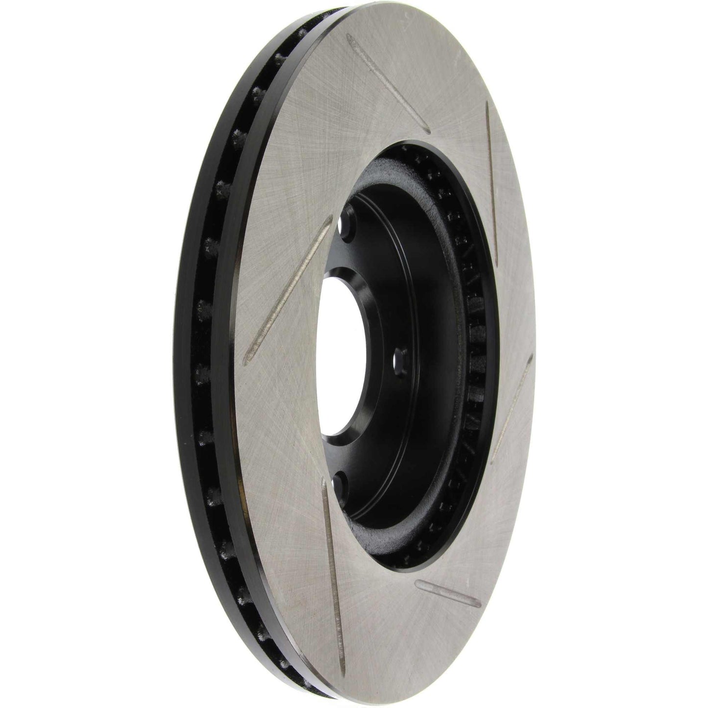StopTech Power Slot 07-09 Nissan Sentra 2.0L/Versa / 10 Cube SportStop Front Slotted Right Rotor 126.42091SR