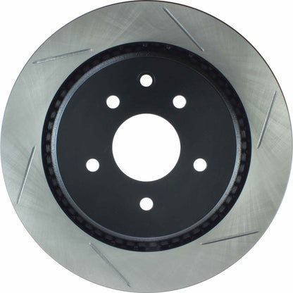 StopTech Sport Slotted Brake Rotor; Rear Left