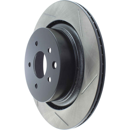 StopTech Sport Slotted Brake Rotor; Rear Left