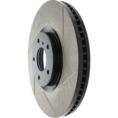 StopTech Power Slot 07-08 Infiniti G35 2WD / 08 G37 Coupe SportStop Slotted Front Left Rotor 126.42095SL
